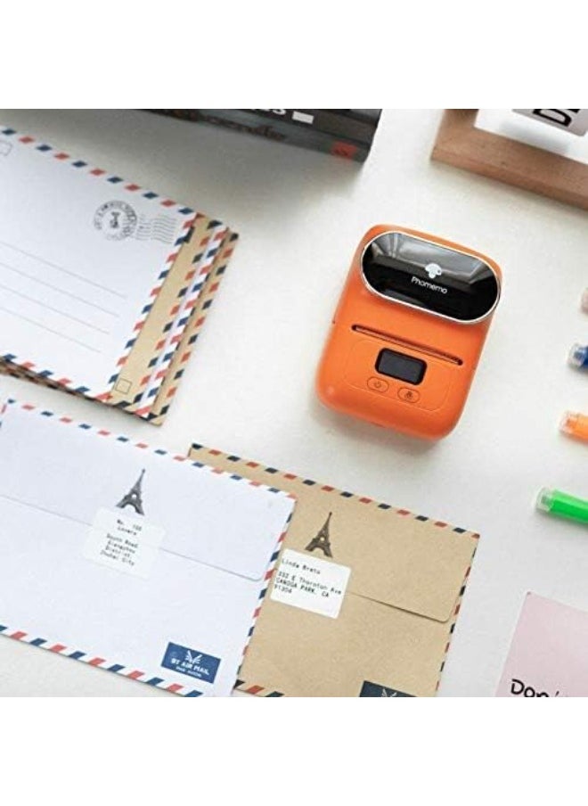 phomemo - Phomemo Pack of 4 Labels For Phomemo M110 M120 M200 M220 Label Maker Printer Self-Adhesive Price Barcode - Image 1