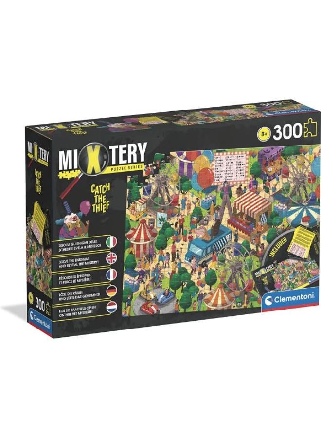 كلمينتوني لغز Jigsaw للأطفال مع 300 قطعة - Mystery Puzzle Luna Park - Image 1