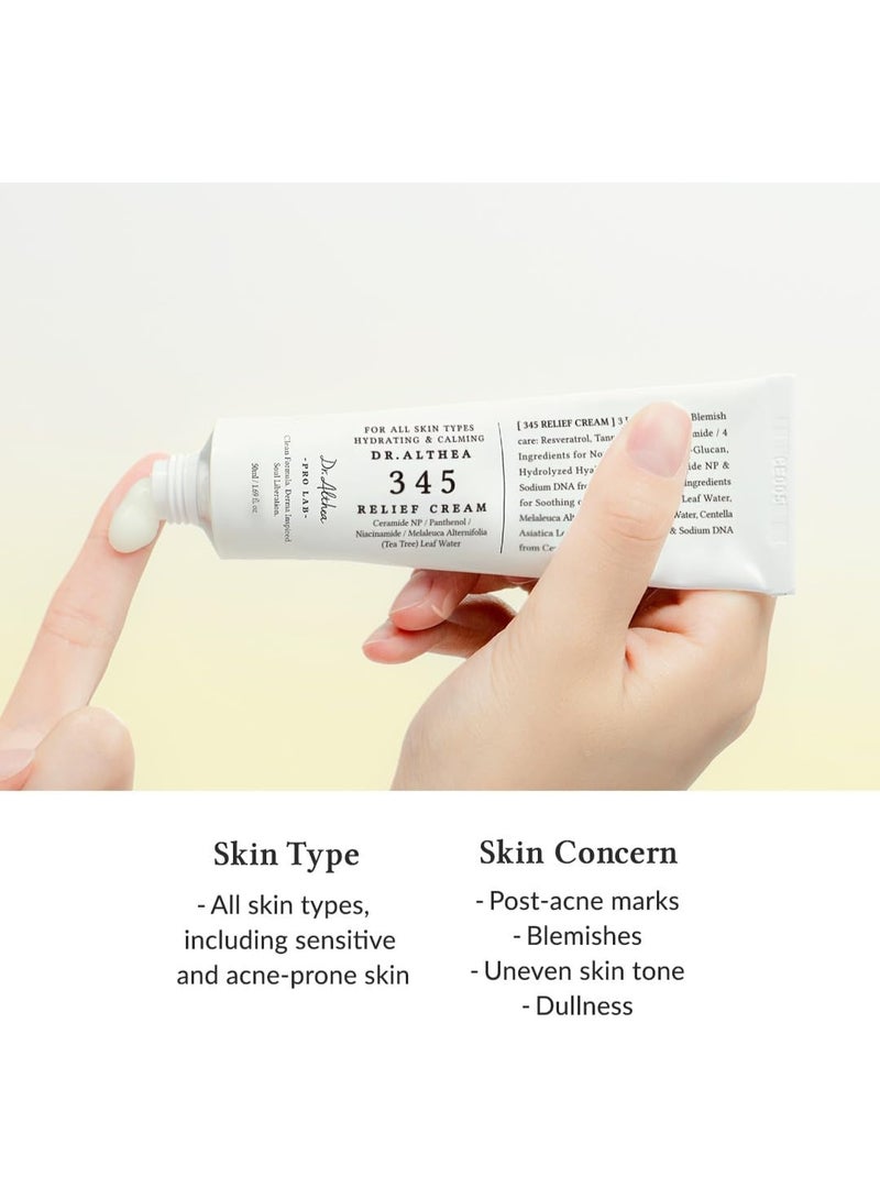 Dr.althea 345 Relief Cream For All Skin Types 50ml - Image 4