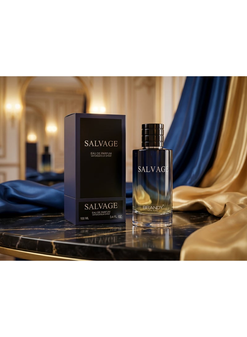 BRANDY DESIGNS عطر براندي ديزاينز سلفاج أو دو بارفان 100 مل من إيلغنت فراجنس للرجال - Image 5