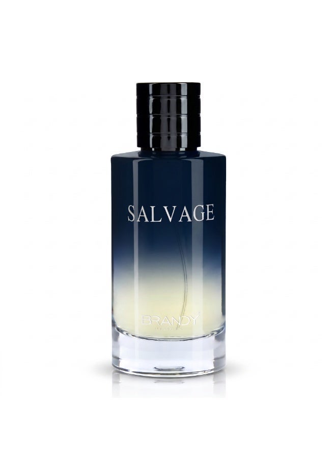 BRANDY DESIGNS Salvage Eau de Parfum 100ml for Men Long Lasting Fresh Woody Spicy Perfume with Bergamot, Ambroxan & Cedar - Image 2