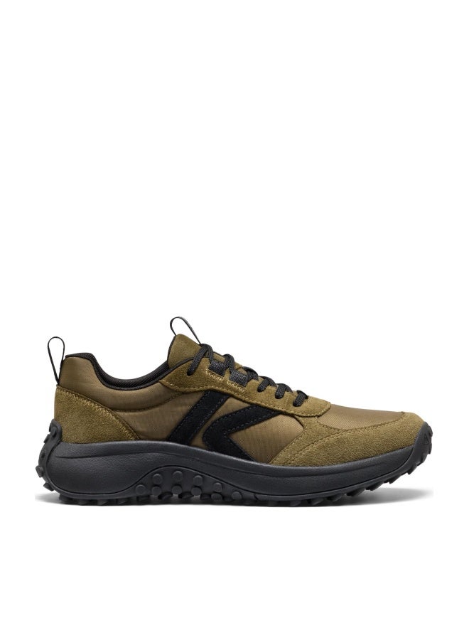 KEEN Men's KS86 Comfortable Durable Retro Style Sneakers, Dark Olive/Black, 11 - Image 1