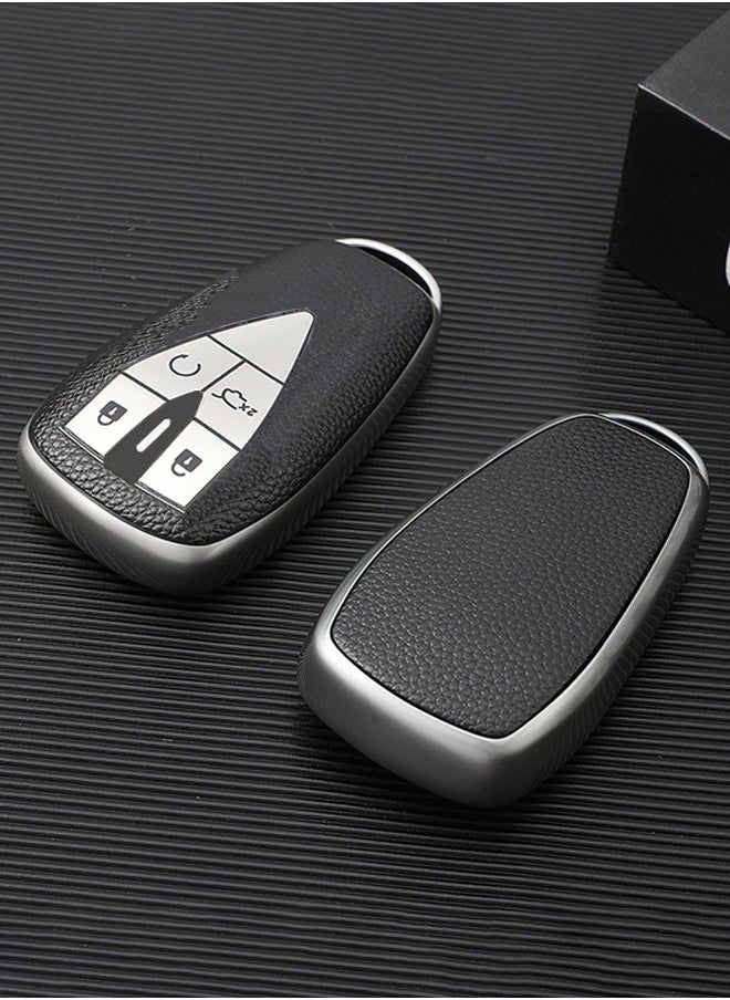 Generic - Suitable For Changan UNI/UNI-T/CS75/Eado Plus/UNI-K/CS85/Alsvin/UNI-V/CS95/CS35 key Protection Case High-end Car Key Case - Image 1