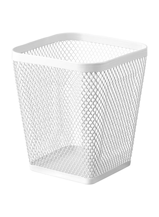 حامل أقلام مكتبي على شكل كوب - منظم أبيض للأقلام وأقلام الرصاص ولوازم المكتب - حامل قرطاسية بسيط للمنزل والمدرسة والمكتب - Image 1