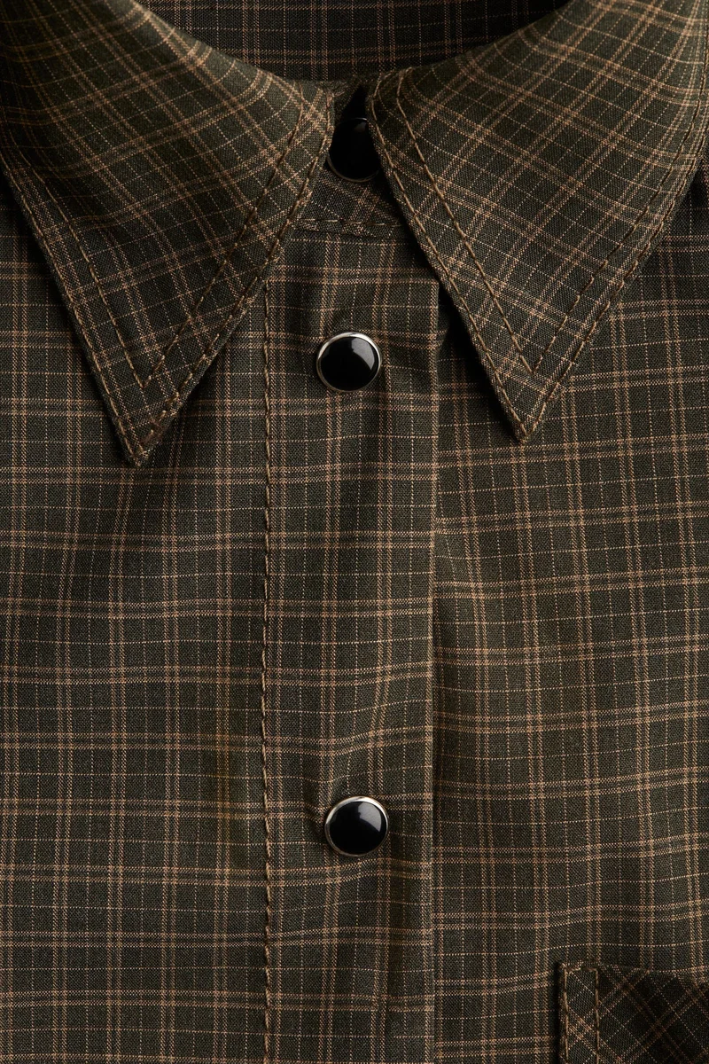 H&M Shoulder-pad shirt