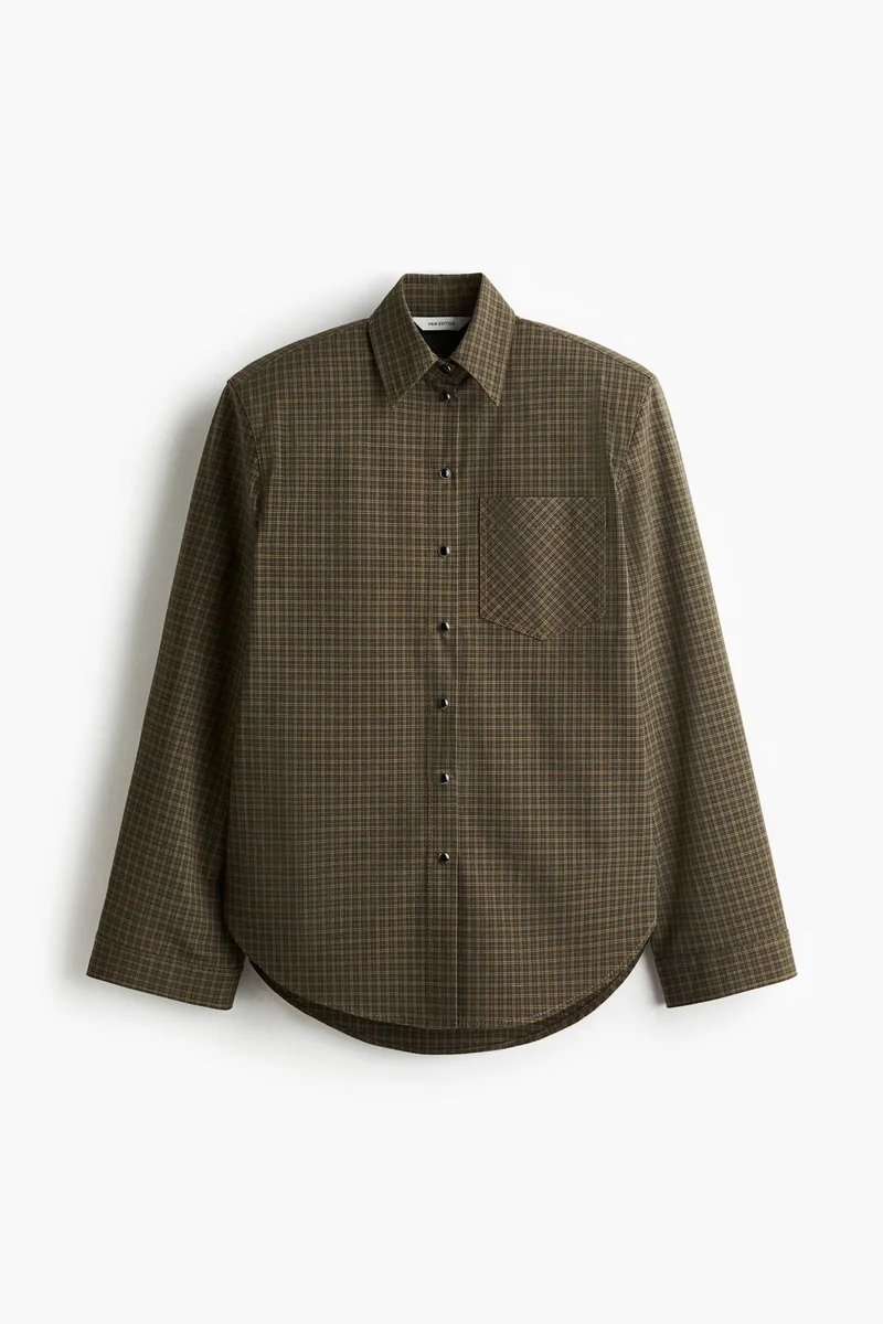 H&M Shoulder-pad shirt