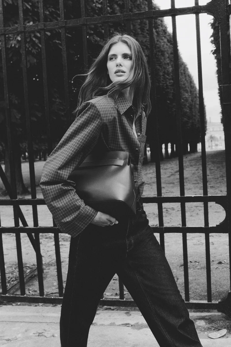 H&M Shoulder-pad shirt
