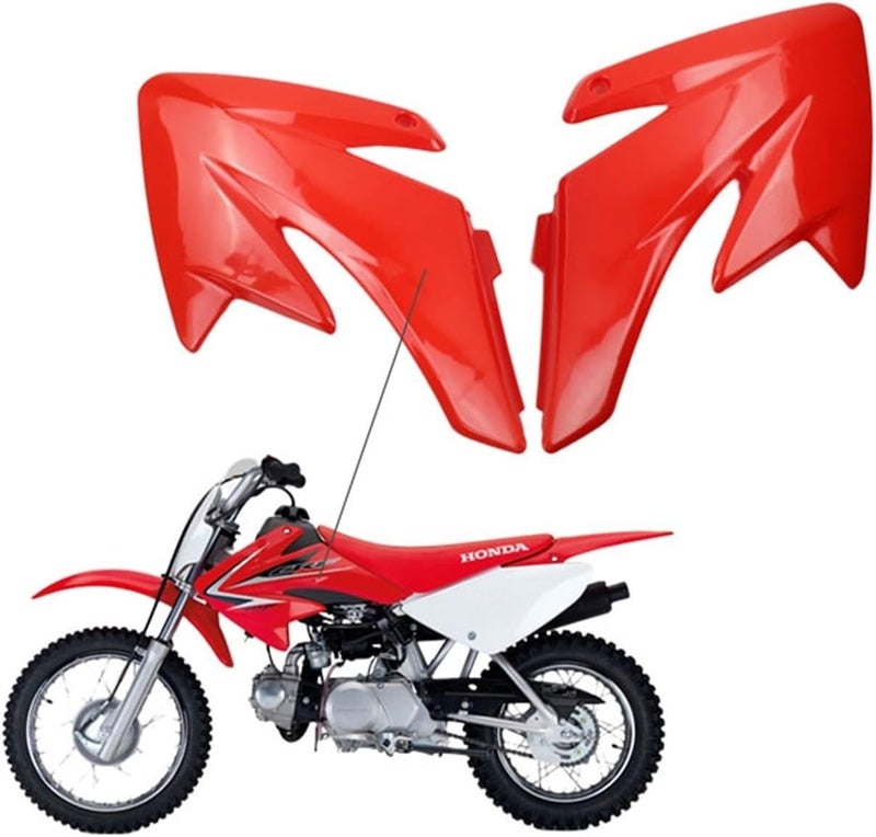 Wivplex CRF70 Motorcycle Fairing Kit - Red - Image 3