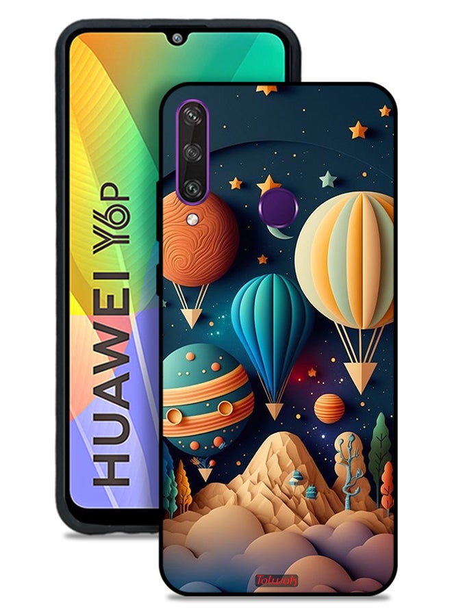 Tolwak Huawei Y6p Protective Case Cover Perrashut Art - Image 1