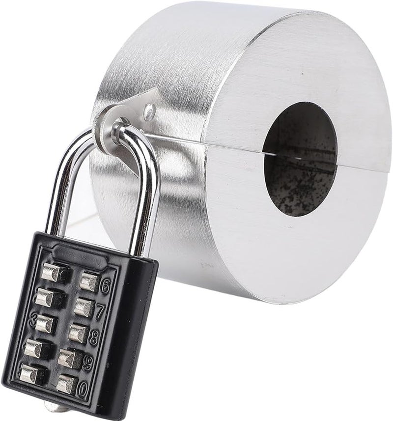 Combination Water Spigot Lock Outdoor Faucet Protector Black - Image 2