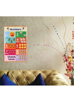 Generic Educational Preschool Poster Chart for Kids, Nursery Homeschool Kindergarten Classroom HomeTution Kids Room-Learn  - Image 3