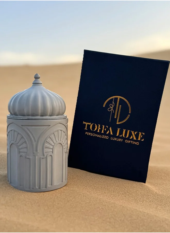 Tohfa Luxe Tohfa Luxe Aura Candle - Lemongrass & Eucalyptus