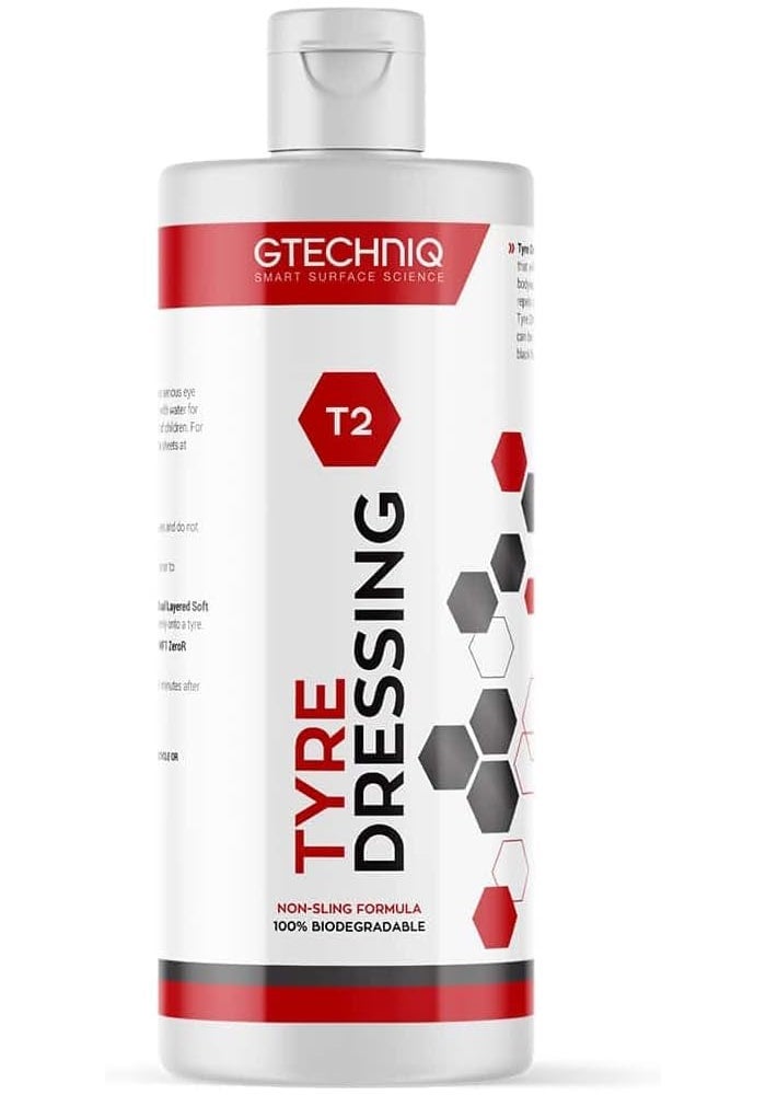 Gtechniq T2 Tyre Dressing for Car Tyre Shine - Image 1