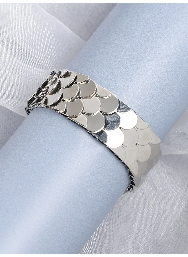 سوهي سوار مصمم كاجوال مطلي بالفضة