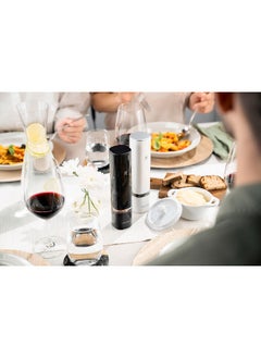 Zwilling ZWILLING Enfinigy Electric Salt & Pepper Mill Silver Electric Operated  - Image 3
