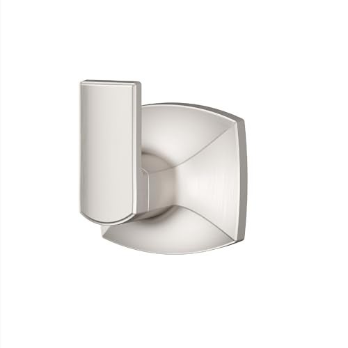 Pfister Vaneri WallMounted Bathroom Towel Hook with Spot Defense Brushed Nickel Finish ScrewIn Installation for Towel Holder and Robe Hook Applications BRHVRI0GS - Image 1