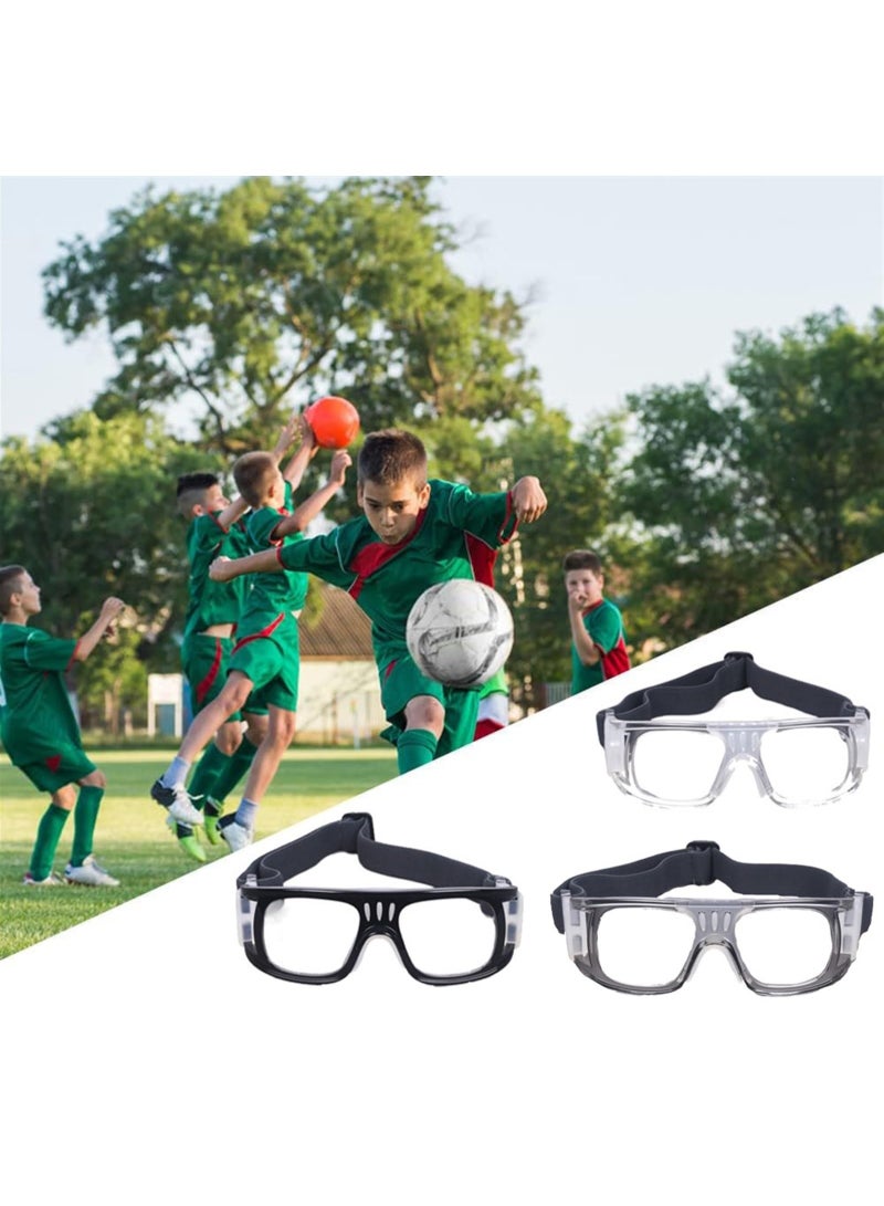 نظارات رياضية للرجال نظارات واقية من الصدمات والتصادم وكرة السلة وكرة القدم (اللون: أبيض) - Image 4