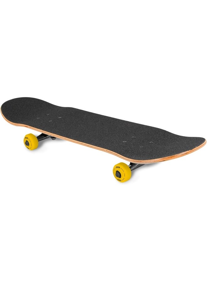 Spartan Batman Begins Skateboard for Kids and Teens | 31" 9-Ply Maple Wood Deck | 5" PP Trucks | 50x30mm PVC Wheels | ABEC 5 Carbon Steel Bearings | Supports Up to 50KG | SP-1011 - Image 2