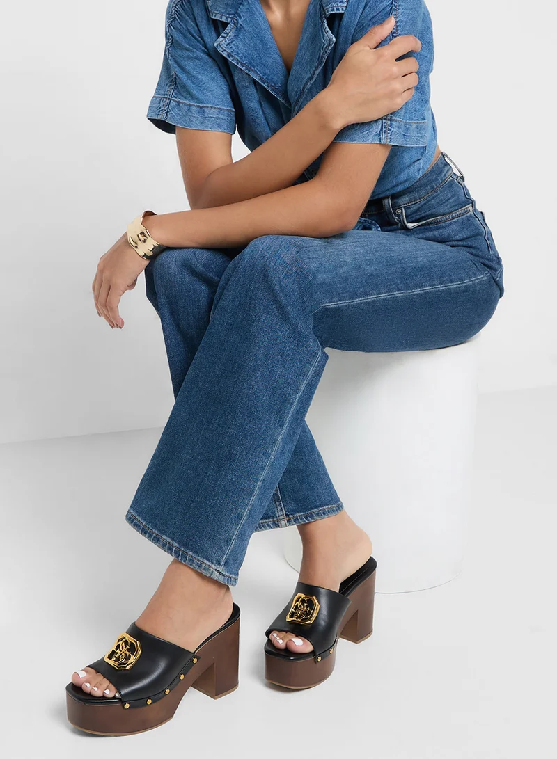 GUESS Single Strap High Heel Sandals
