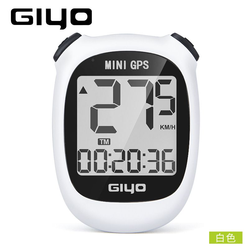 عدّاد دراجات جييو M3 GPS لاسلكي لقياس السرعة والمسافة بإضاءة خلفية ومقاوم للماء - إكسسوارات ركوب الدراجات
