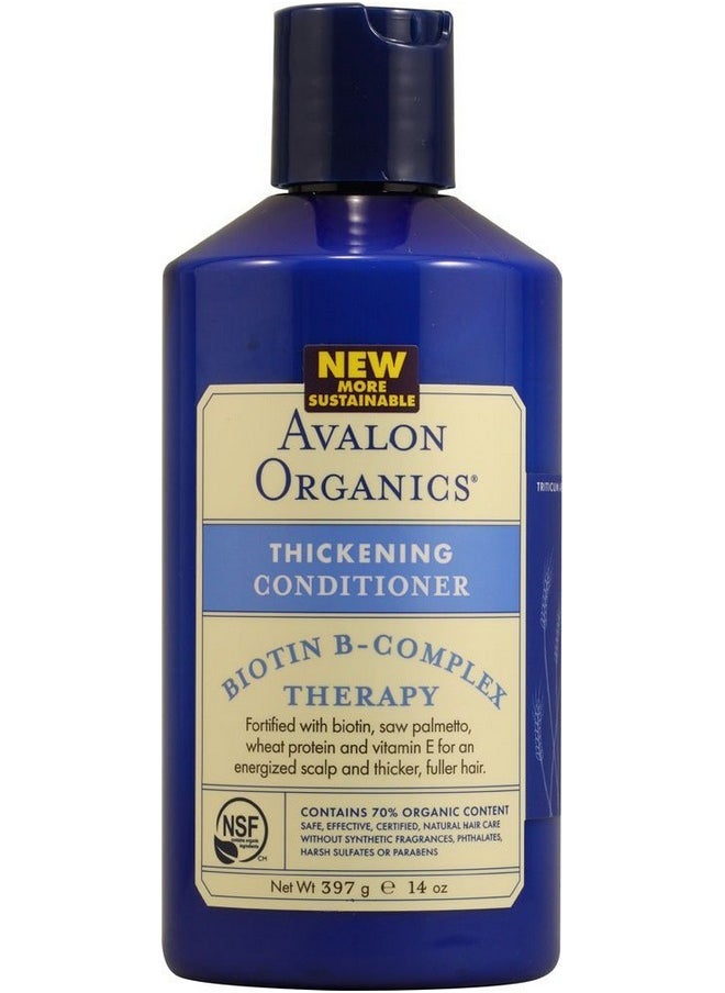 Avalon Organics Thickening Conditioner Biotin Bcomplex 14 Oz  - Image 3