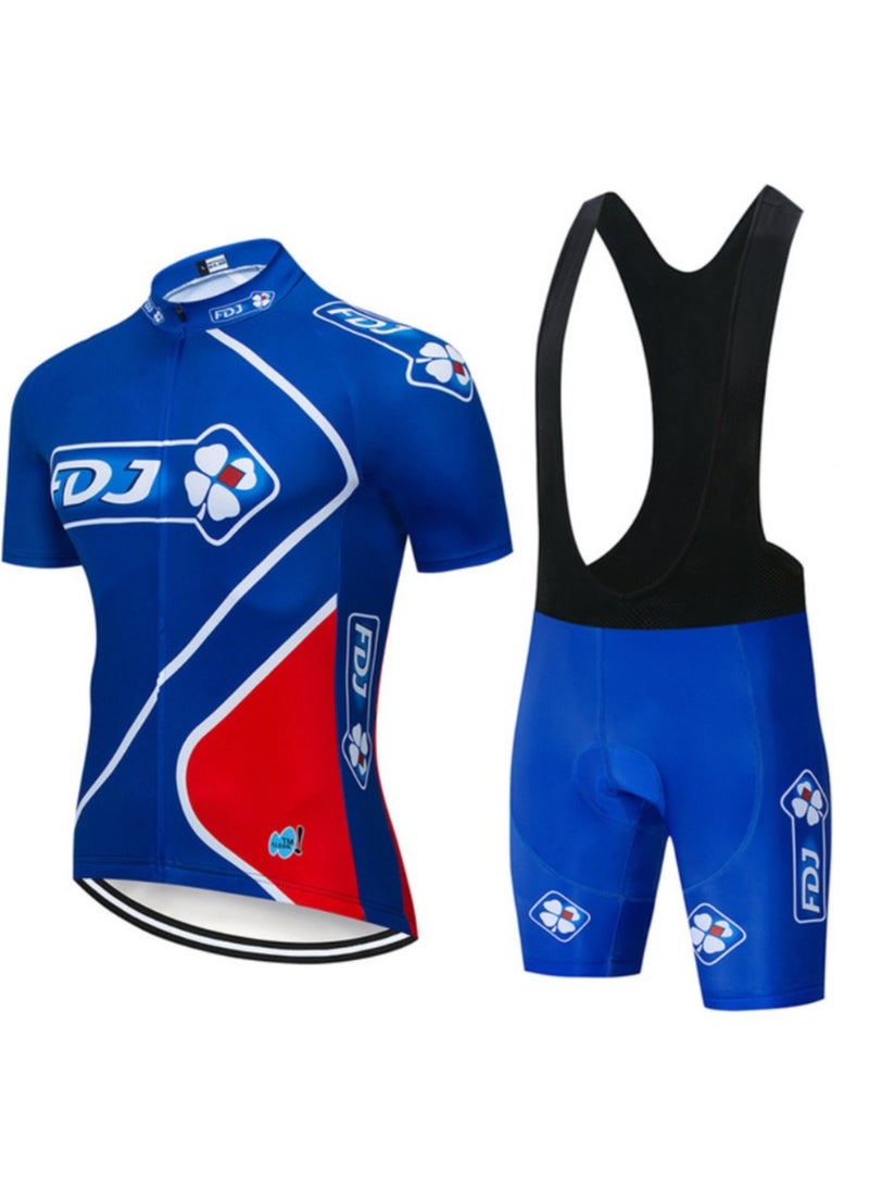 KUYING Summer Short Sleeved Cycling Suit Set  - Image 1