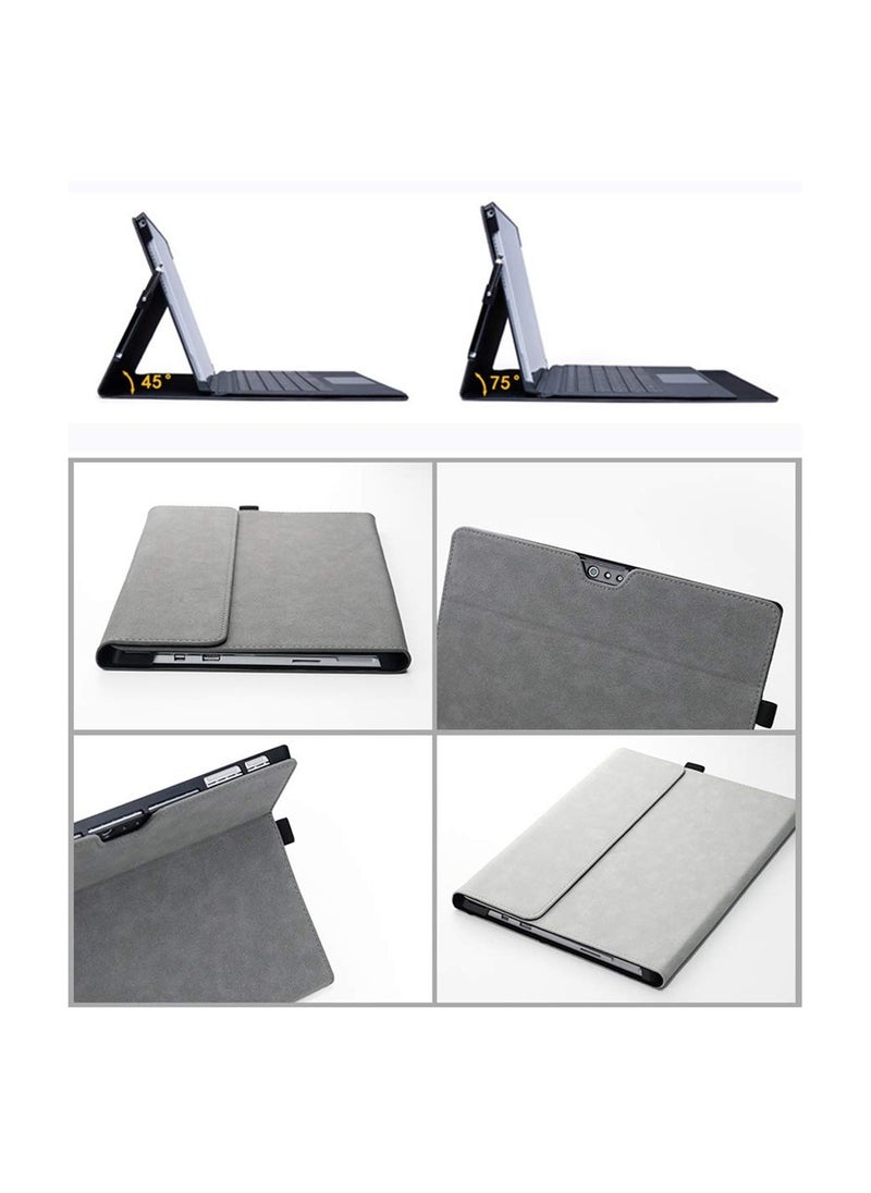 XICEN - XICEN Case for Microsoft Surface Pro 7/6/5/4, Slim Lightweight Smart Envelope Sleeve Bag Laptop Tablet Carrying Cover-With A Accessory Pouch - Image 1