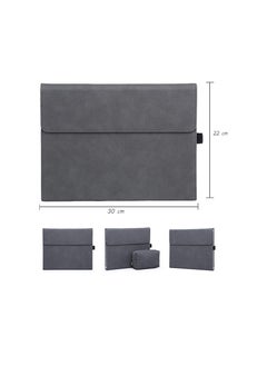 XICEN XICEN Case for Microsoft Surface Pro 7/6/5/4, Slim Lightweight Smart Envelope Sleeve Bag Laptop Tablet Carrying Cover-With A Accessory Pouch  - Image 5