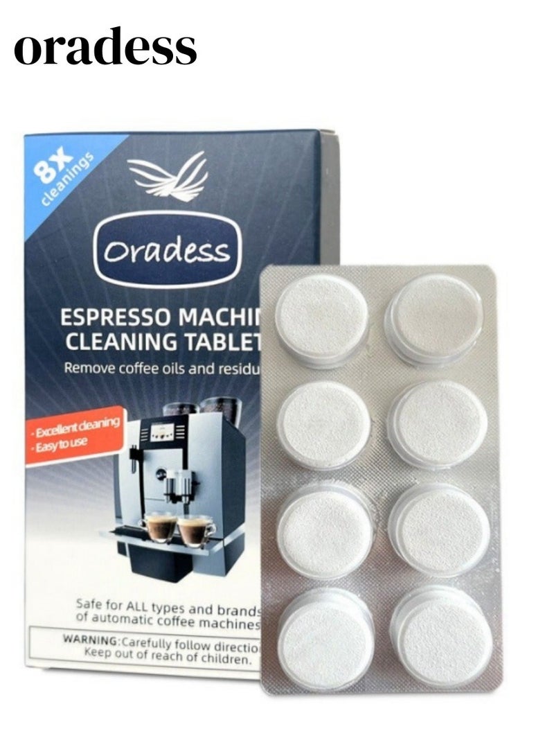 اوراديس أقراص تنظيف ماكينات القهوة، أواني صنع القهوة، أقراص إزالة الترسبات الكلسية وتنظيفها، أقراص إزالة الترسبات الكلسية وتنظيفها لماكينات الإسبريسو الأوتوماتيكية - Image 1