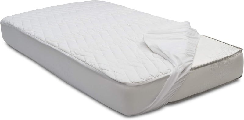 Beautyrest Kids Silver DualCool Technology Crib Mattress Pad Cover - Image 1