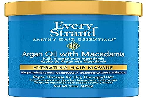 قناع شعر مرطب بزيت الأركان مع مكاديميا 15 أونصة