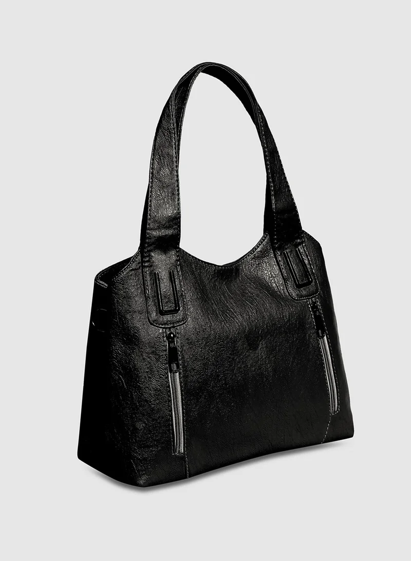 صوص هاوت حقيبة يد أساسية حضرية - أسود