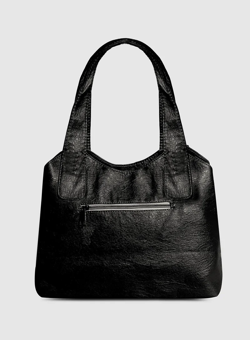 صوص هاوت حقيبة يد أساسية حضرية - أسود