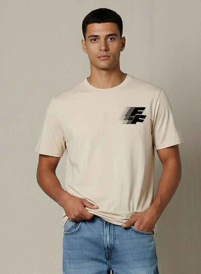 SP Characters Men Regular Fit Crew Neck Short Sleeve Fast and Furious Print T-shirt