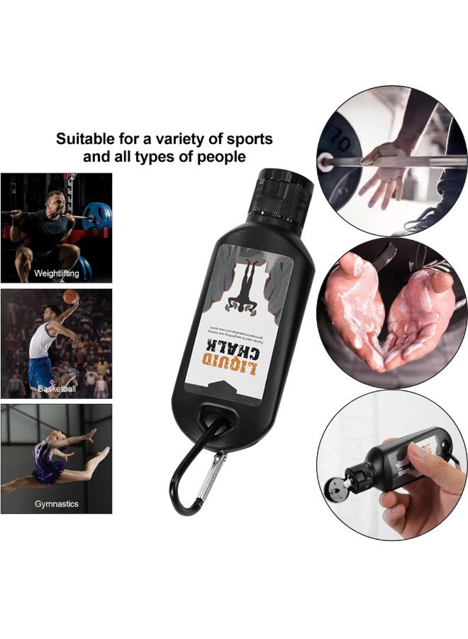 أف ستايل  بودرة سائلة مضاد للانزلاق لرفع الأثقال مقاومة للعرق والانزلاق ثبات لليدين مثالية للتسلق والأثقال - Image 3