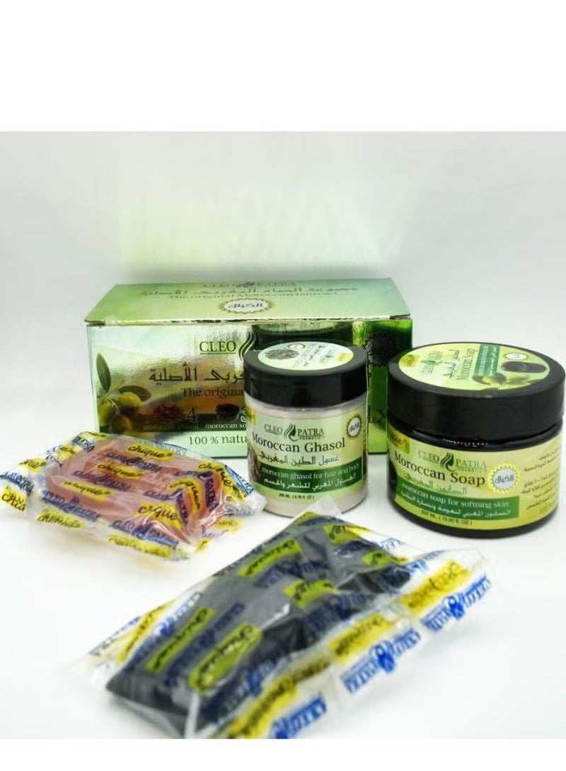 Cleopatra 4 in 1 The Original Moroccan Bath Set,1000ml - Image 2