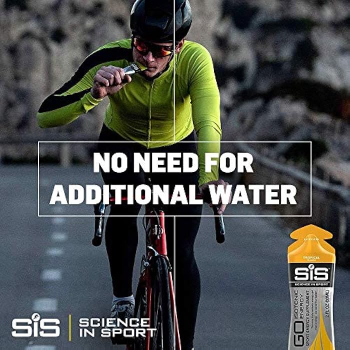 Science in Sport Energy Gel Pack, SIS Isotonic Energy Gel, 22g Fast Acting Carbs, Performance & Endurance Gels, Cherry Flavor - 2 Fl Oz (Pack of 6) - Image 3