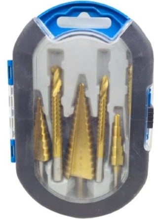 Bn5 Stepped Drill Sheet Drilling Bit Set 6 Pieces  - Image 5