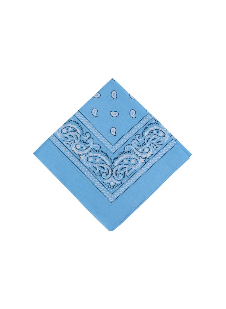 Generic Cotton 74GSM Paisley Bandana HipHop Unisex Cailan (polyester)  - Image 1