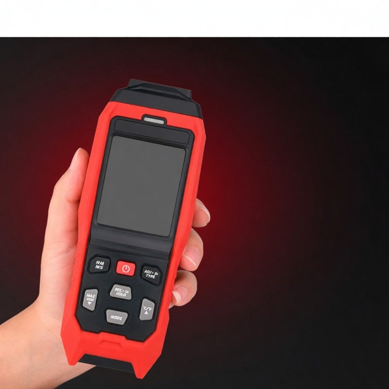 TASI K Type Thermocouple Thermometer Red TA612B High Accuracy Dual Channel VA Color Display Thermocouple Thermometer - Wide Temperature Range Data Hold Thermometer for Industrial Testing & Lab Use - Image 4