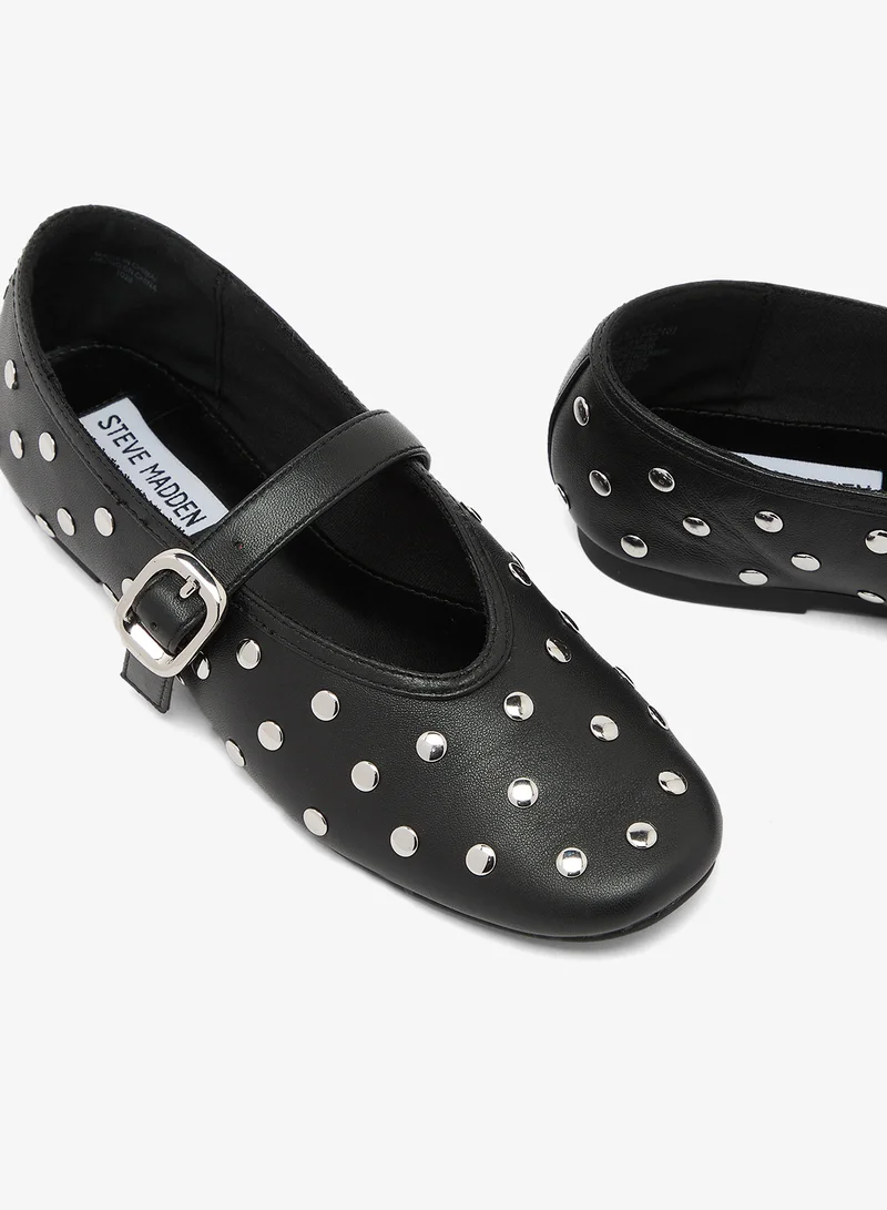 Steve Madden BLACK Archer Mary Jane ballerinas for Women | Best Price UAE