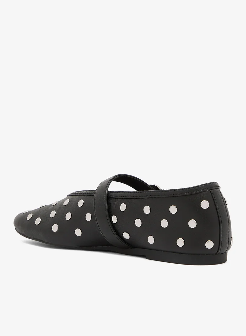 Steve Madden BLACK Archer Mary Jane ballerinas for Women | Best Price UAE