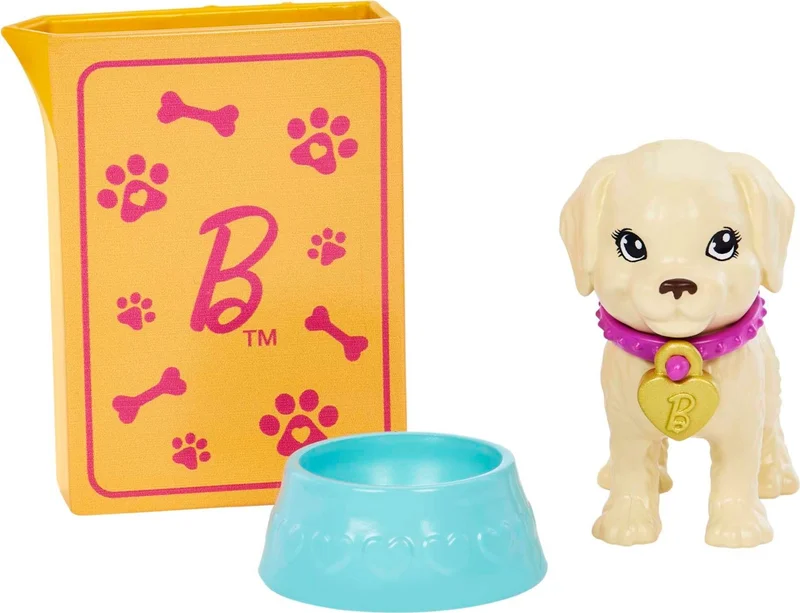 باربي and Puppy Playset, ages 3+, HKD86