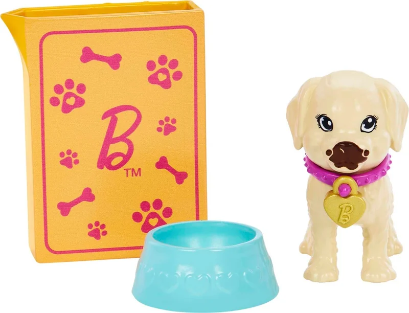 باربي and Puppy Playset, ages 3+, HKD86