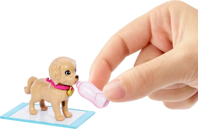باربي and Puppy Playset, ages 3+, HKD86