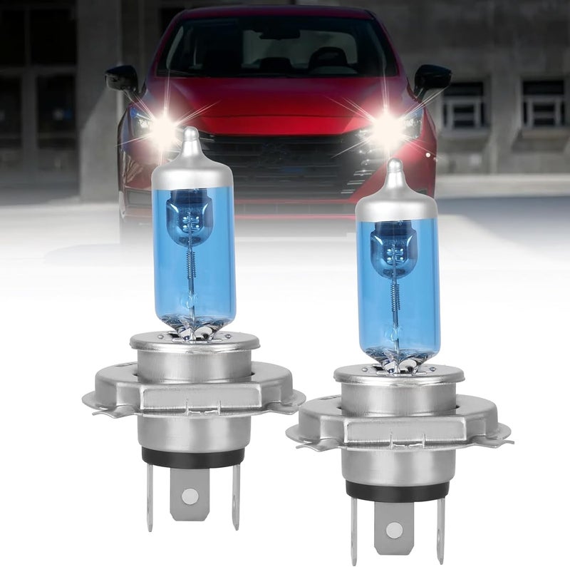 NSDXCT H4 High Performance Headlight Bulbs for Nissan Versa 2007-2019 - Super Bright 5000K Halogen Replacement - Image 1