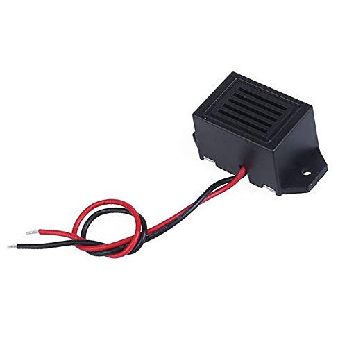 tatoko 5PCS Mini Buzzers with Leads - 12V 400Hz Morse Code Mechanical Electronic Components - Image 2