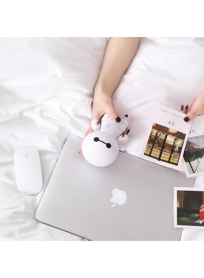 Cartoon big white bluetooth speaker wireless mini card small speaker subwoofer creative cute electronic gifts - Image 4