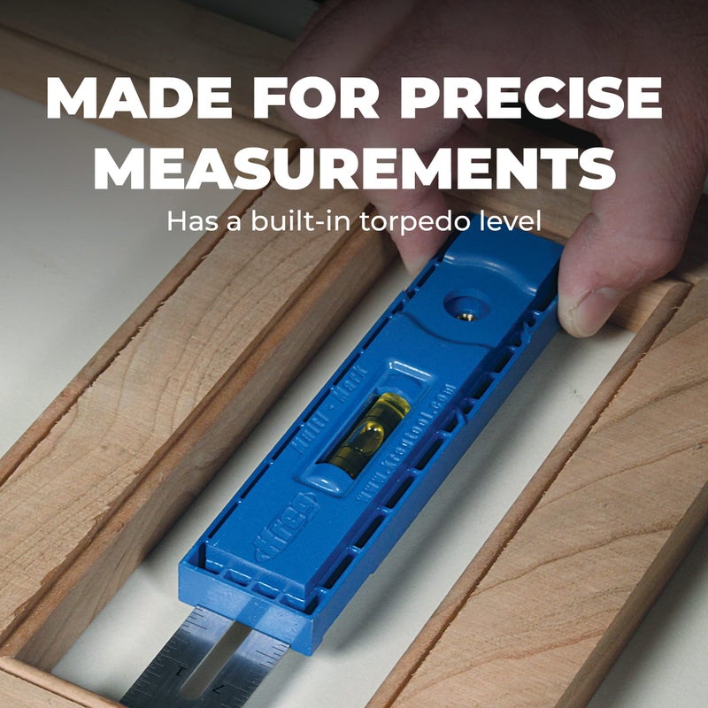 Kreg KMA2900 Multi-Mark Multi-Purpose Marking & Measuring Tool, Alloy Steel - Measuring Tools for Woodworking - Measurement Tool - Carpentry Tools & Accessories - Image 5