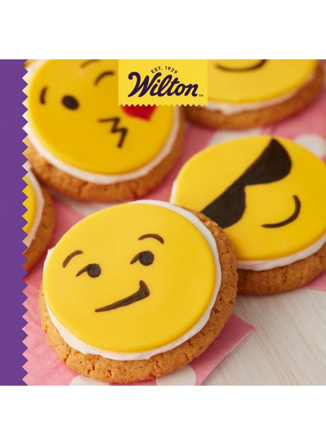 Wilton Black Food Marker, 2-Count Pack of Edible Markers, Ideal for Cookies and Cakes - Image 5